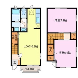 パークラインの物件間取画像